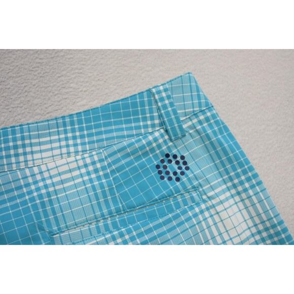 Puma Golf Shorts DryCell Performance Plaid Flat Stretch Athletic Mens Sz 34 - Picture 7 of 7
